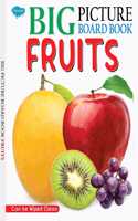 Big Picture Board Book Fruits | Can Be Wiped Clean