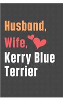 Husband, Wife, Kerry Blue Terrier