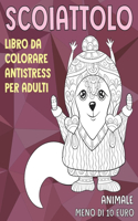Libro da colorare antistress per adulti - Meno di 10 euro - Animale - Scoiattolo