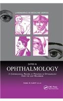 Dates in Ophthalmology