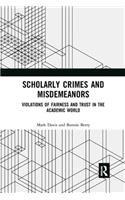 Scholarly Crimes and Misdemeanors