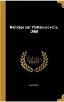 Beiträge zur Flotten-novelle, 1900