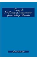 Cases of Problematic Communication from College Students