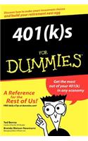 401(k)S for Dummies