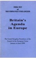Britain's Agenda in Europe