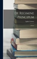 De Regimine Principum