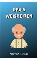 Opa's Weisheiten Notizbuch