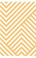Abstract Striped Geometric Notebook