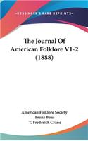 The Journal Of American Folklore V1-2 (1888)