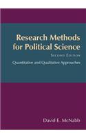 Research Methods for Political Science