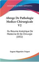 Abrege de Pathologie Medico-Chirurgicale V2