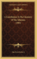 A Contribution To The Chemistry Of The Tellurates (1905)