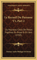 Le Recueil Du Parnasse V1, Part 2
