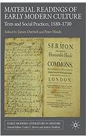 Material Readings of Early Modern Culture