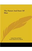 Nature And State Of Man