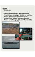Technical Development Document for the Final Effluent Limitations Guidelines and New Source Performance Standards for the Concentrated Aquatic Animal Production Point Source Category
