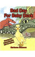 Bad Day For Baby Duck: grown-up coloring book edition