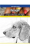 Beagle Dog Coloring Book