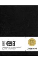 Message Large Print Bible-MS