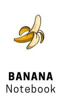 Composition Notebook: banana hawaii art notebook - 6x9 - ruled paper - notebook - notes: Notebook: BANANAS Notebook Journal Diary 2020