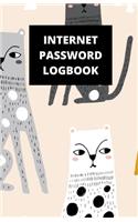 Internet Password Logbook