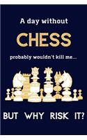 A Day Without Chess Probably Wouldn't Kill Me ... But Why Risk It?