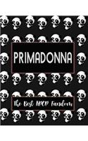 PRIMADONNA The Best KPOP Fandom: Best KPOP Gift Fans Cute Panda Monthly Planner 8"x10" Book 110 Pages Book