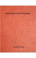 Undated Planner Basketball Coach Playbook