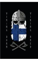 Finland Viking Born Viking Bred Notebook