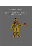 Twisted Chica 2018 - 2019 Academic Year Planner Five Nights at Freddy's