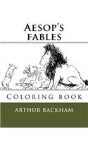 Aesop's fables: Coloring book