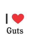 I Love Guts: Guts Designer Notebook