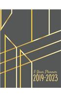 5 Year Planner 2019-2023: 60 Month Yearly Planner Monthly Calendar V3