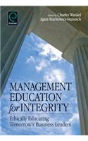 Management Education for Integrity
