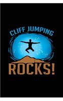 Cliff Jumping Rocks!: Blank Lined Notebook Journal