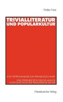 Trivialliteratur Und Popularkultur