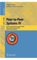 Peer-To-Peer Systems IV