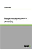Vereinfachung einer logischen Verknüpfung mit KV-Diagrammen anhand eines Kundenauftrags