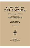 Fortschritte Der Botanik