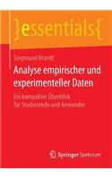 Analyse empirischer und experimenteller Daten
