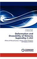 Deformation and Drawability of Nimonic Superalloy C-263