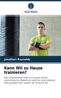 Kann Wii zu Hause trainieren?