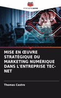 Mise En Oeuvre Stratégique Du Marketing Numérique Dans l'Entreprise Tec-Net
