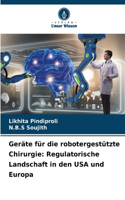 Geräte für die robotergestützte Chirurgie: Regulatorische Landschaft in den USA und Europa