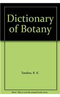 Dictionary Of Botany