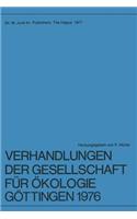 Verhandlungen der Gesellschaft für Ökologie, Göttingen 1976