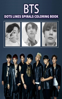 BTS Dots Lines Spirals Coloring Book