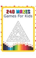 240 Mazes Games For Kids