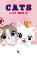 Cats Coloring Book For Kids