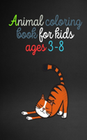 Animal coloring book for kids